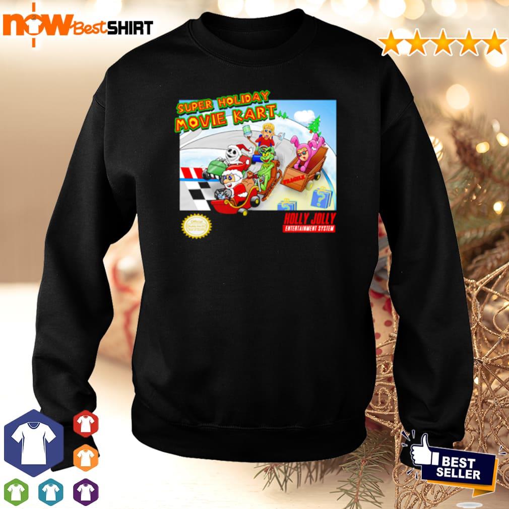 Super Holiday Movie Kart Holly Jolly shirt