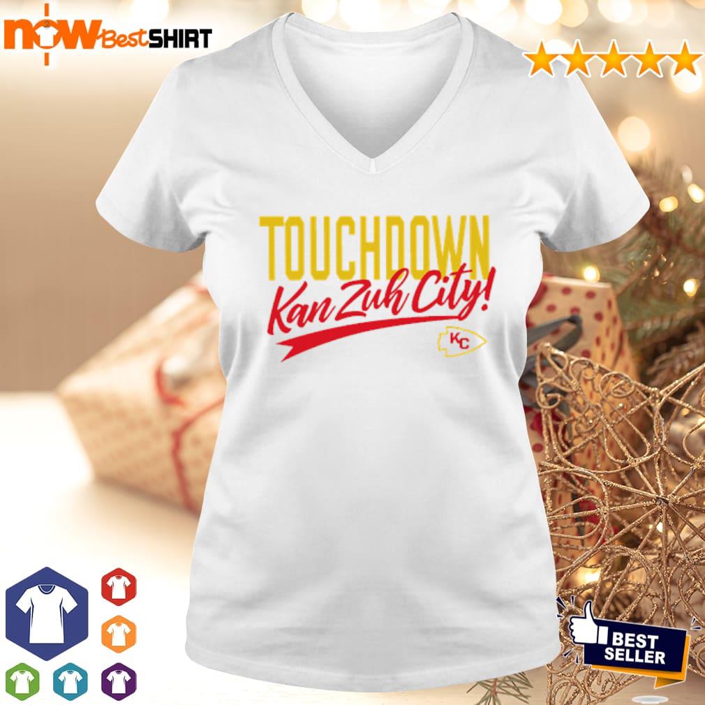 Touch Down Kan Zuh City Shirt Kansas City Football Sweatshirt - Happy Place  for Music Lovers