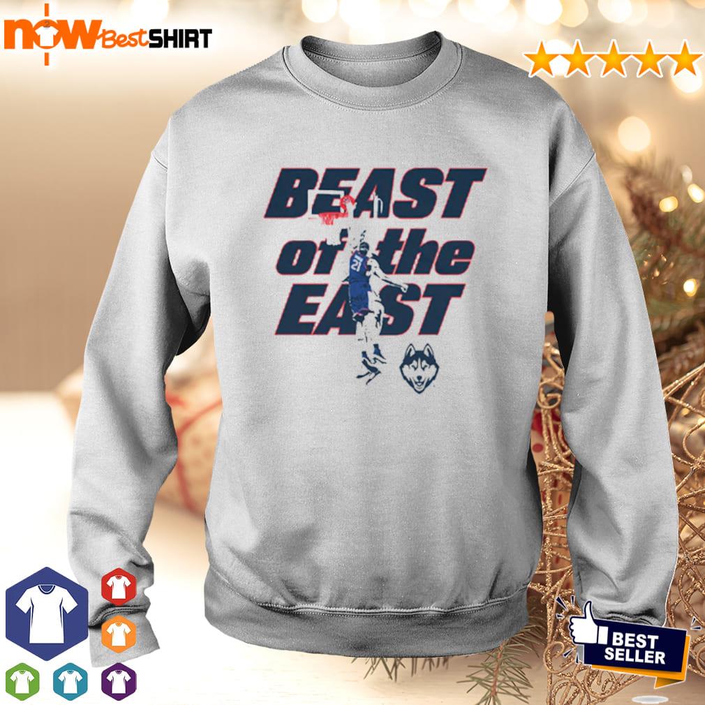 Uconn Basketball Adama Sanogo Beast Of The East T Shirt