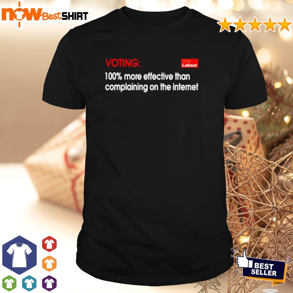 Vince Maple voting 100' more effective than complaining on the internet shirt