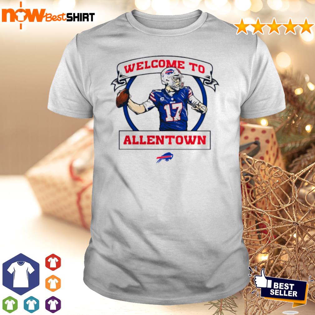 Buffalo Bills Josh Allen T-Shirt - Chow Down Movie Store