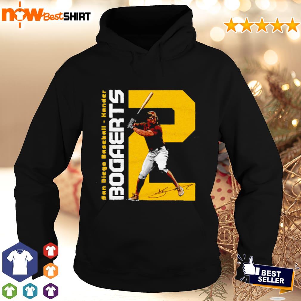 Xander Bogaerts 2 San Diego Padres baseball player cartoon action pose  signature gift shirt, hoodie, sweater, long sleeve and tank top