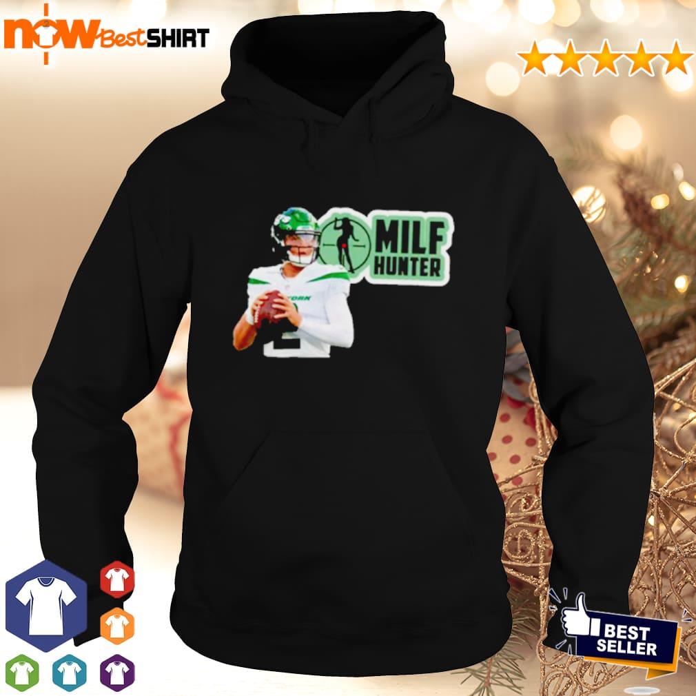 Zach Wilson New York Jets Milf Hunter T-shirt Apparel 