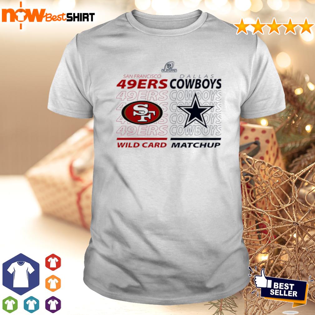 Dallas Cowboys Vs San Francisco 49ers 2022 2023 Nfc Divisional Matchup  Shirt, hoodie, sweater, long sleeve and tank top