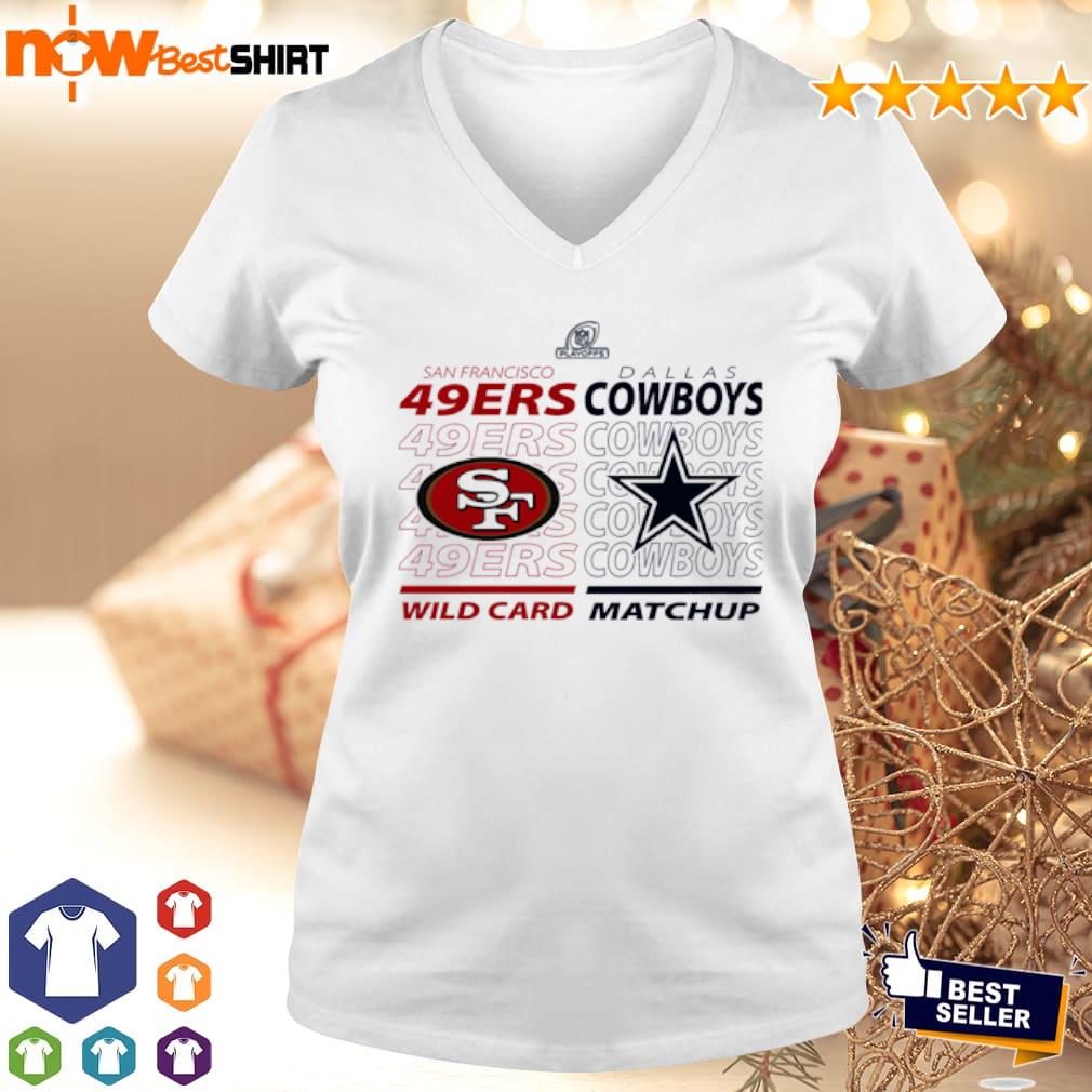 Dallas Cowboys vs San Francisco 49ers 2022- 2023 NFC Divisional Matchup  Shirt, hoodie, sweater, long sleeve and tank top