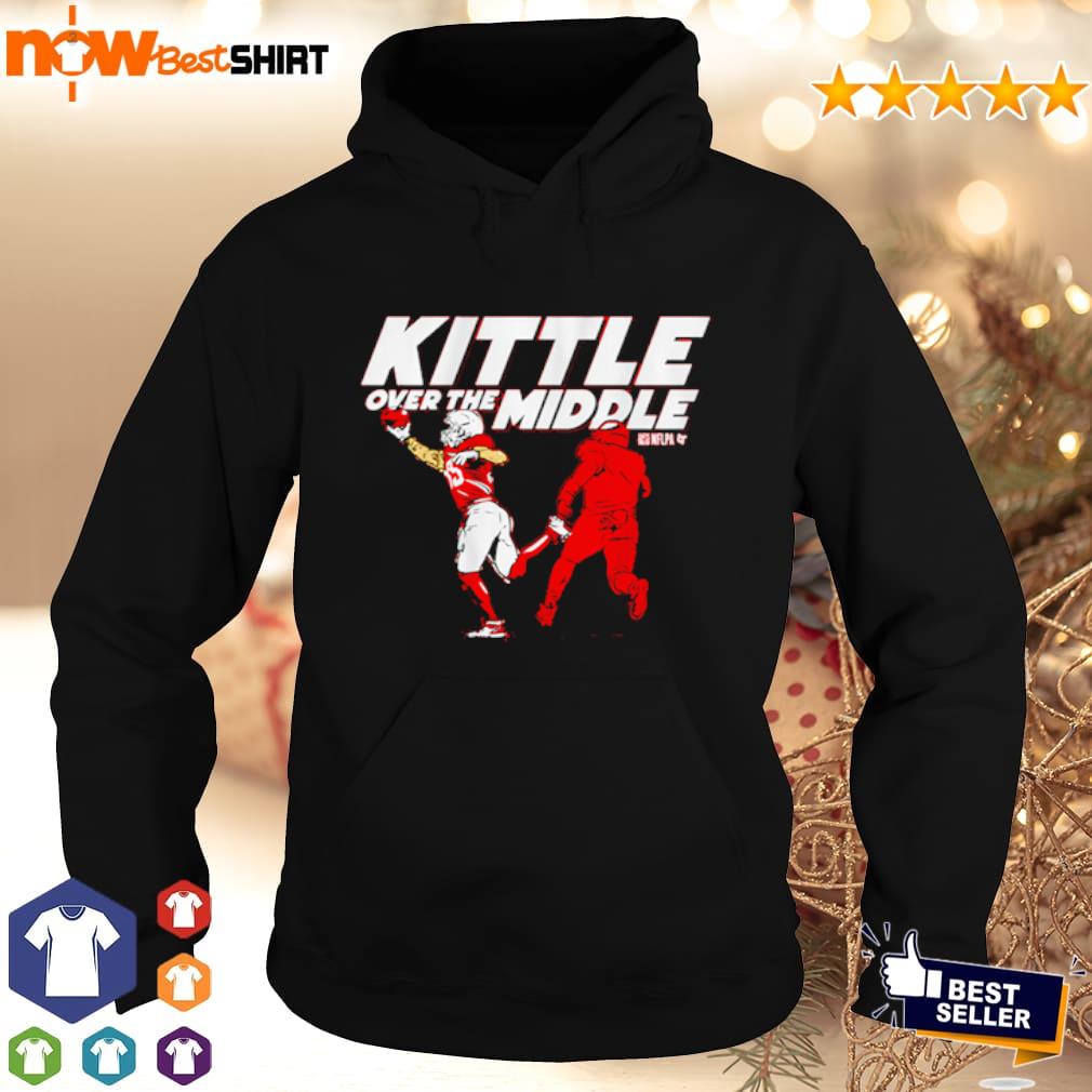 eorge Kittle kittle over the middle shirt, hoodie, sweater and v-neck t- shirt