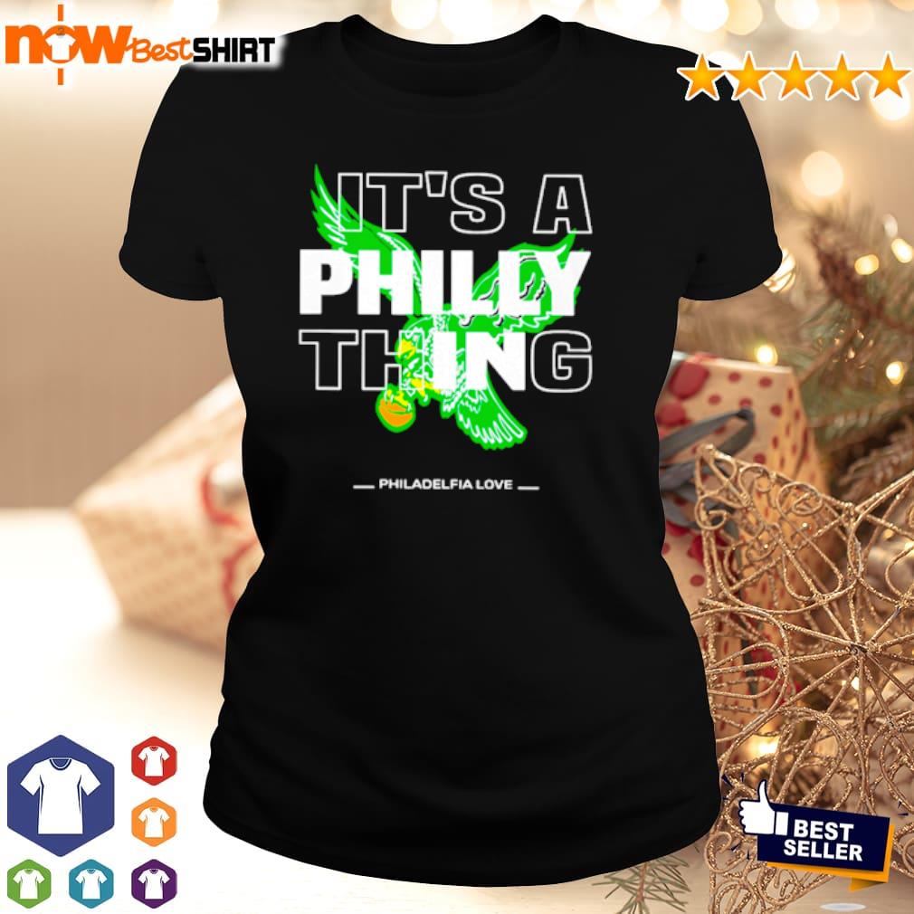 Jawn It's A Philly Thing Philadelphia Fan Pride Love Ladies Missy Fit Long  Sleeve Shirt