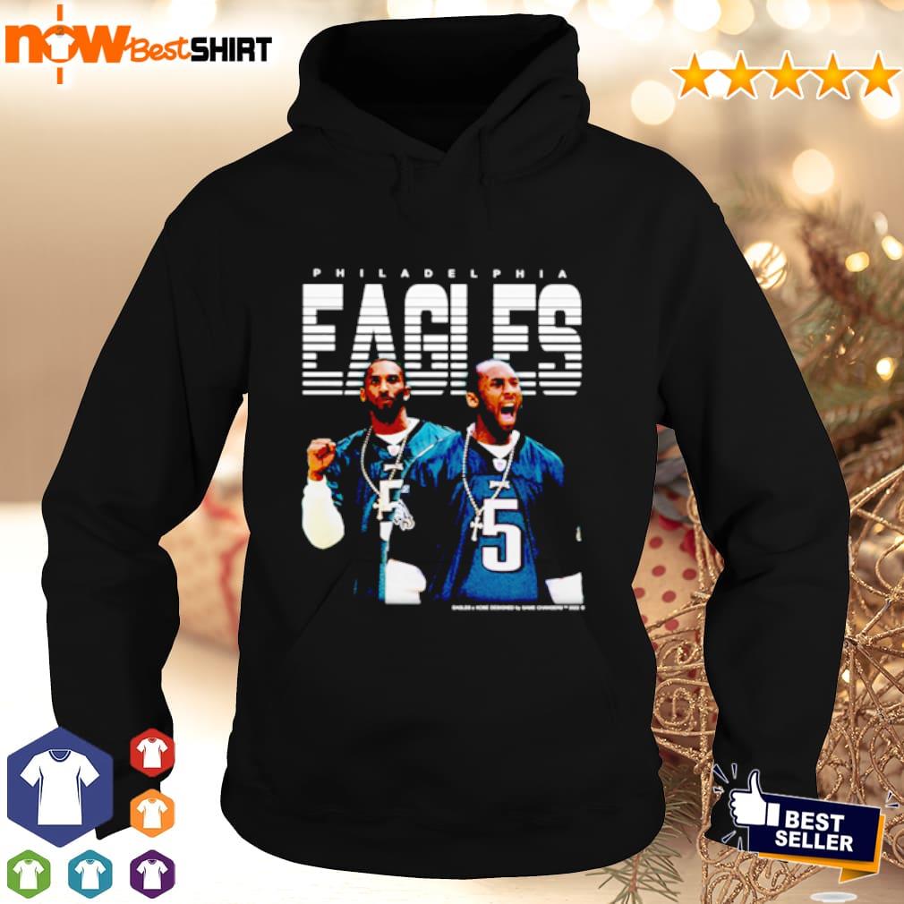 Kobe Bryant 24 Philadelphia Eagles with background shirt, hoodie