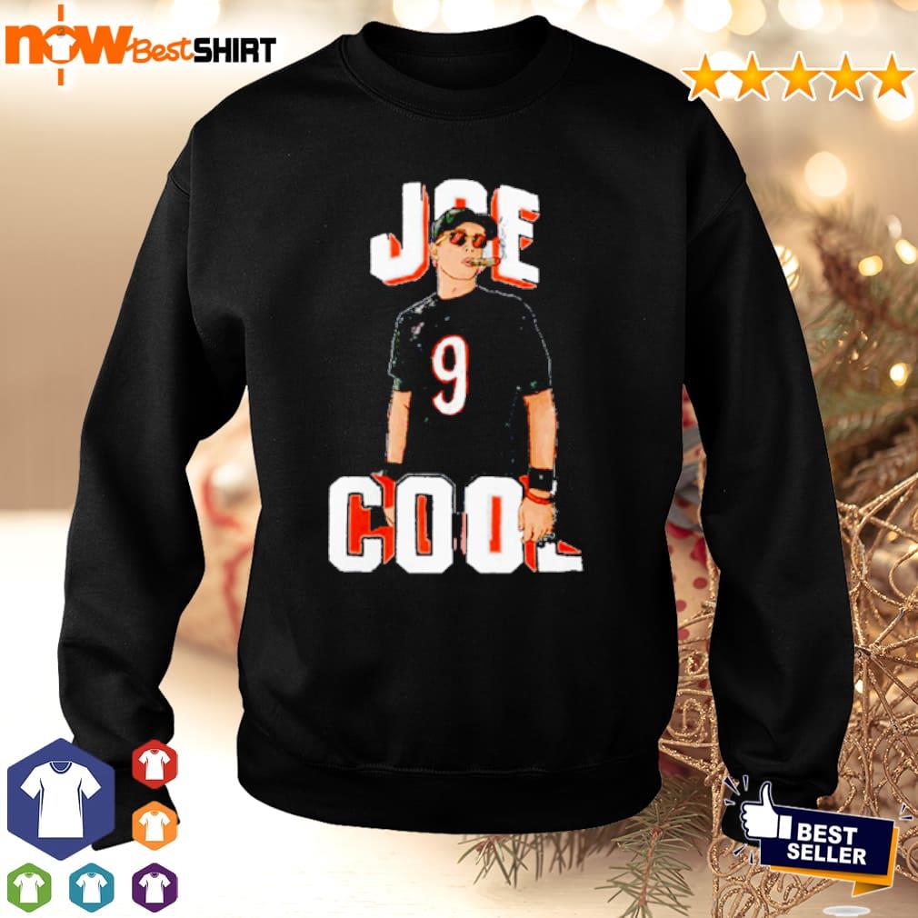 Official Joe burrow joe cool shirt, hoodie, sweater, long sleeve and tank  top