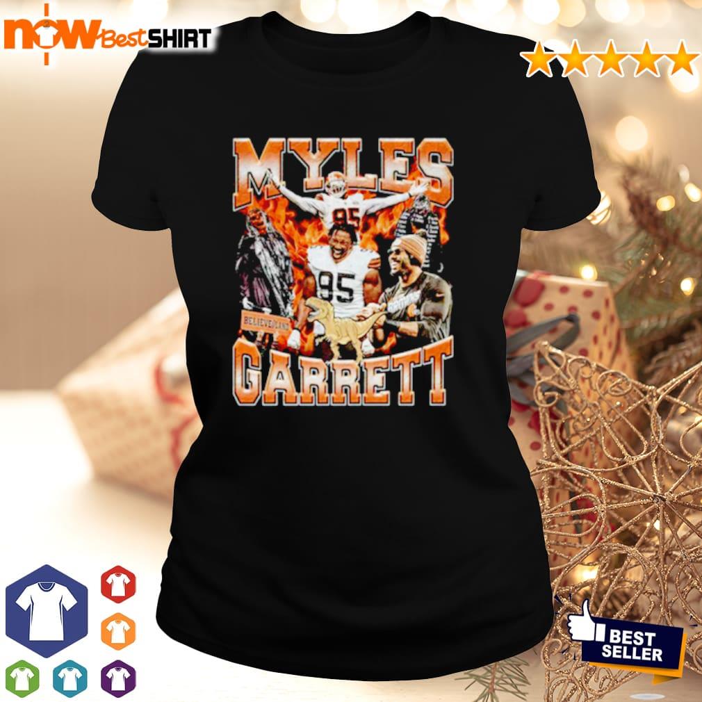 Jurassic Myles Garrett T shirt