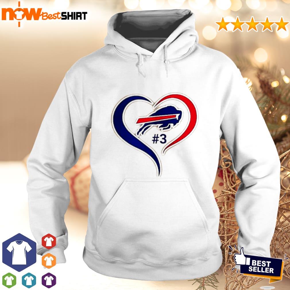 Heart Buffalo Bills And Cincinnati Bengals Prayers For Hamlin Shirt,  hoodie, sweater, long sleeve and tank top