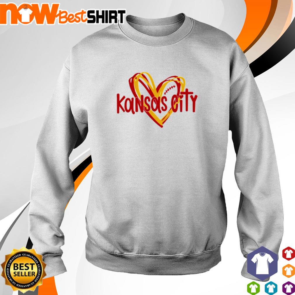 Heart Kansas City Chiefs Logo St Patrick's Day Shirt, hoodie, sweater, long  sleeve and tank top