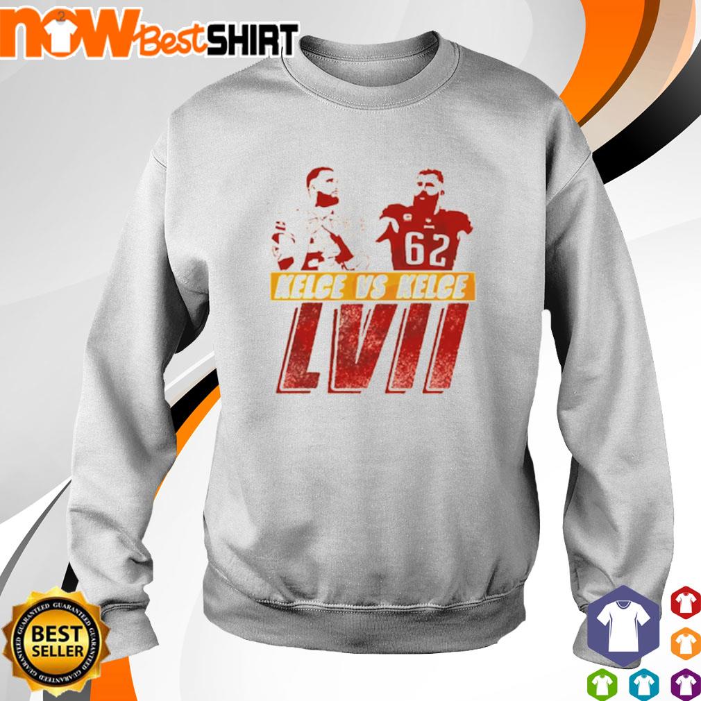 Kelce Super Bowl LVII Chiefs Eagles Shirt ⋆ Vuccie