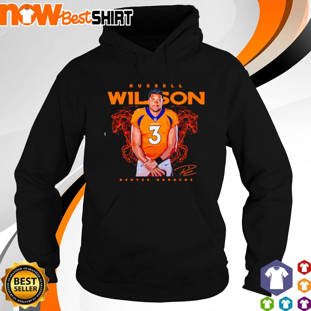 Russell Wilson Denver Broncos signature live art shirt, hoodie, sweater,  long sleeve and tank top