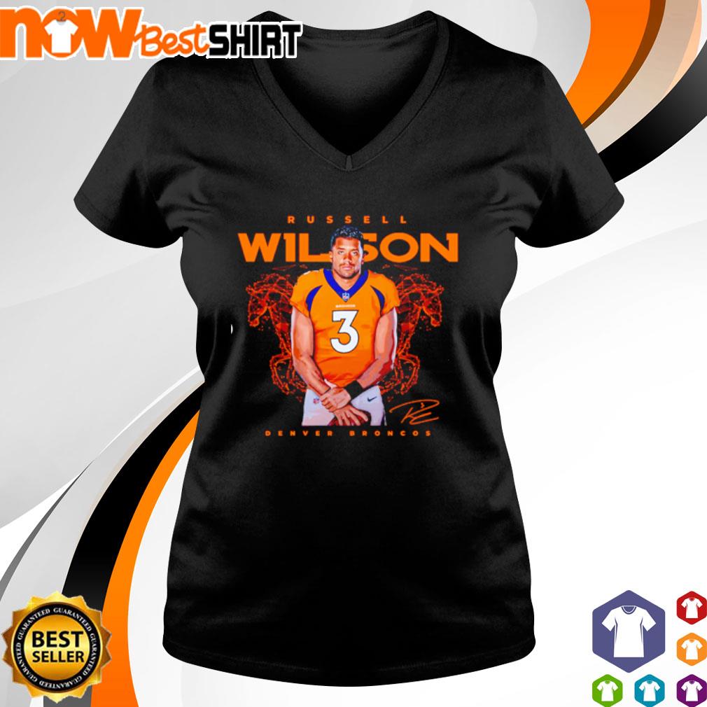 Russell Wilson Denver Broncos signature live art shirt, hoodie, sweater,  long sleeve and tank top