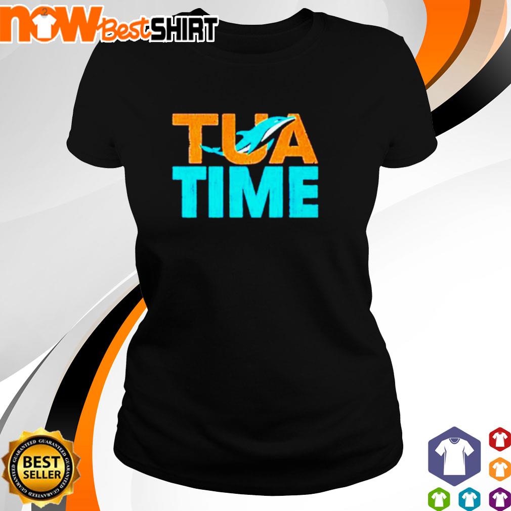 Tua Time Miami Dolphins Tua Tagovailoa Shirt Ladies T-shirt