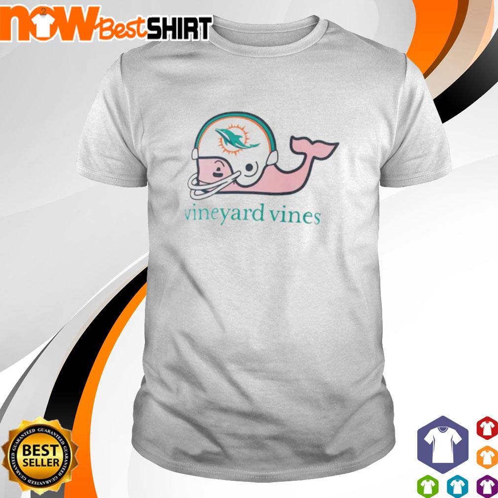 Vineyard Vines Miami Dolphins T Shirt Mens XS White NFL Football