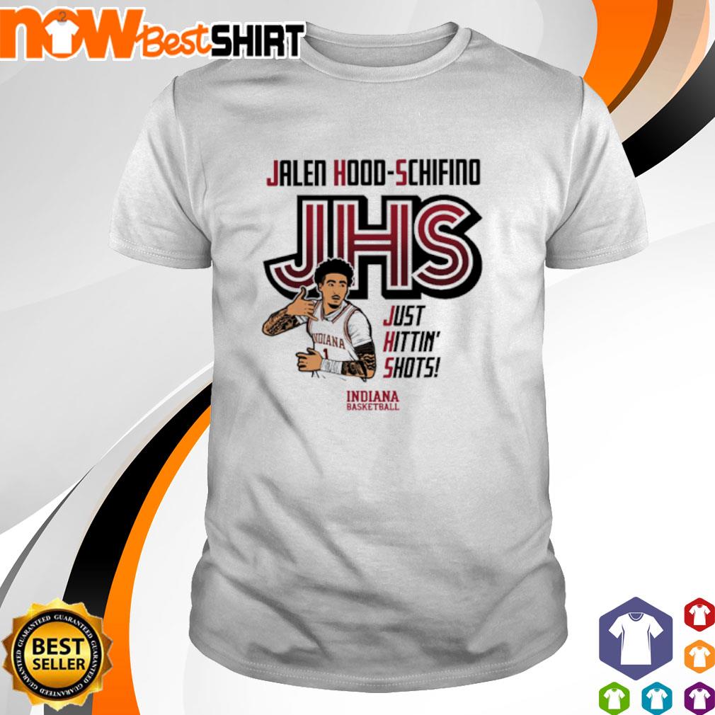 Jalen Hood Schifino JHS Just Hittin's Shots Indiana shirt