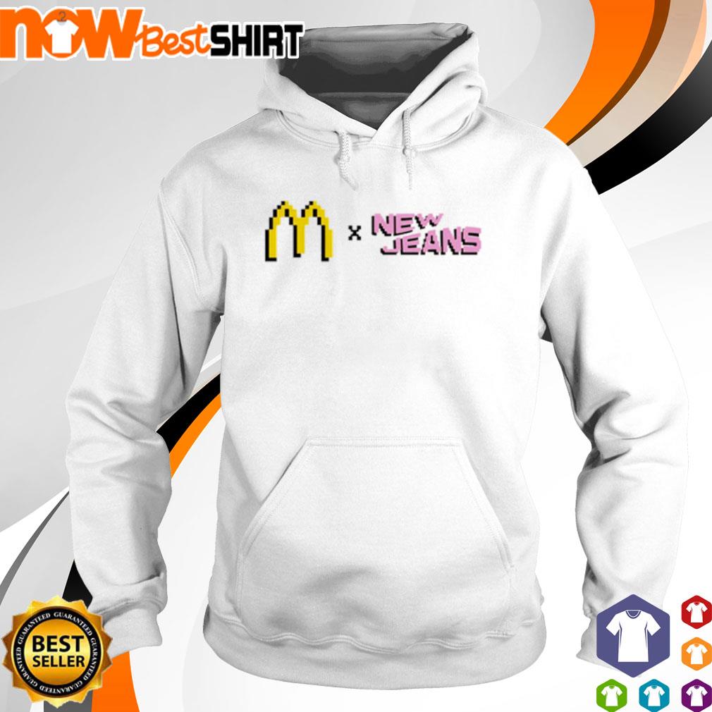 newjeans スウェット　白 McDonald's X NewJeans shirt, hoodie, sweatshirt & apparel