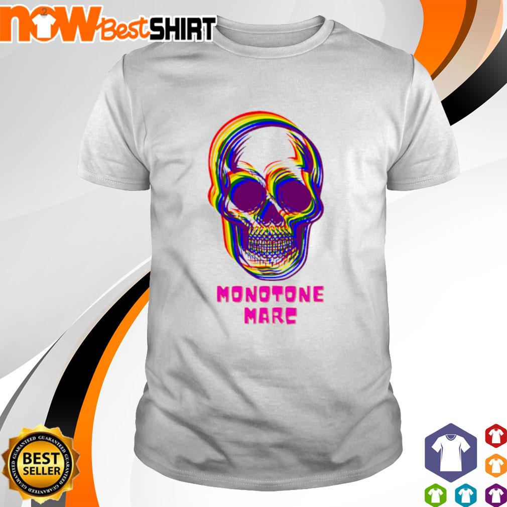 Monotone Marc Skull shirt