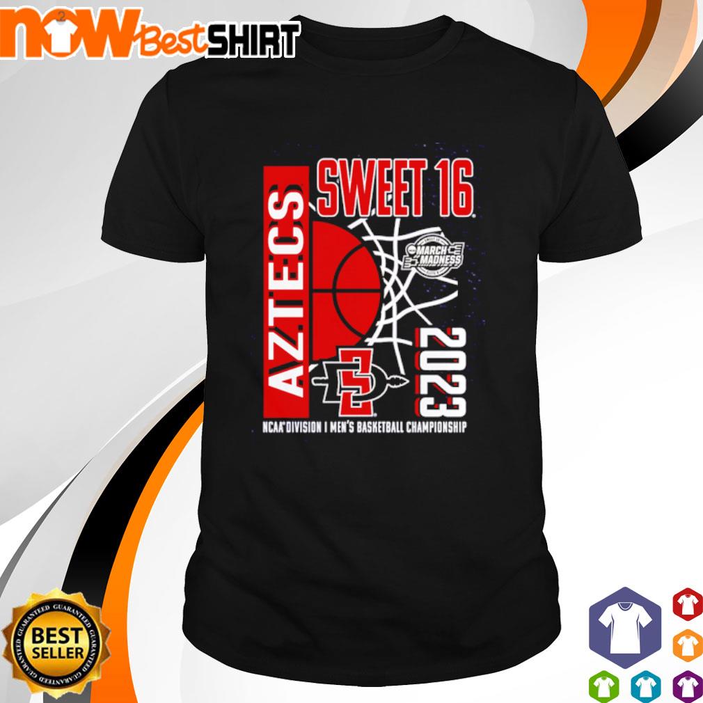 San Diego State Aztecs sweet 16 NCAA division I men's basketball championship shirt