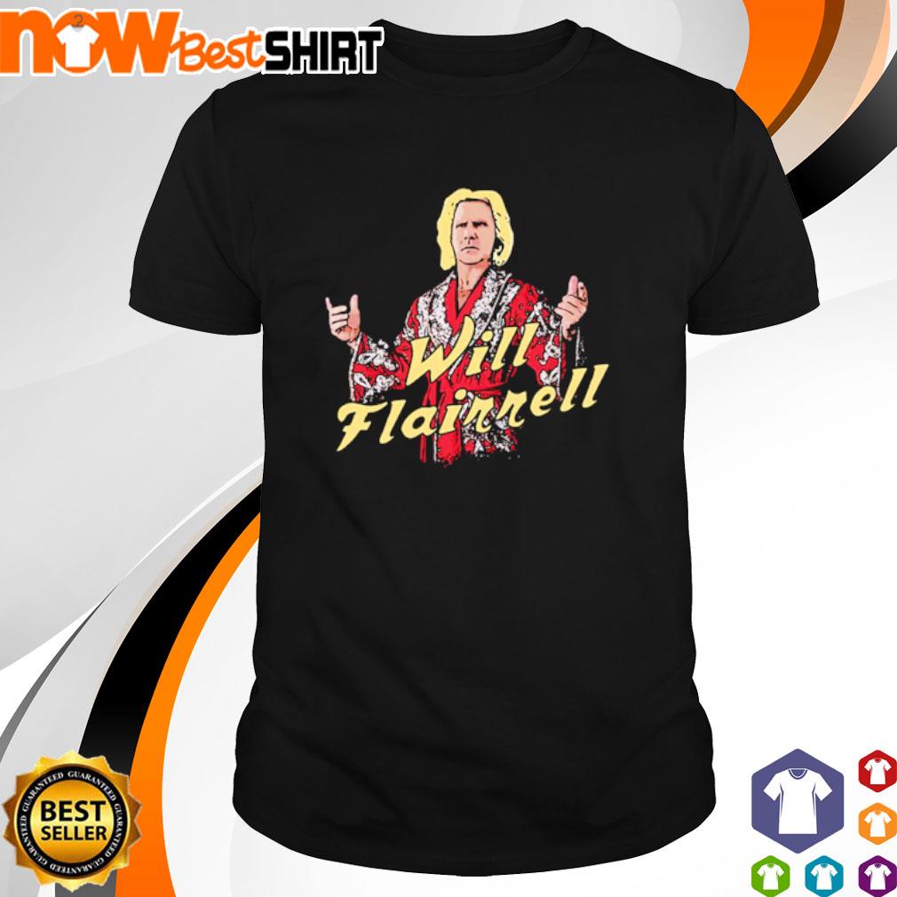 Will Flairrell Ric Flair will Ferrell mashup shirt