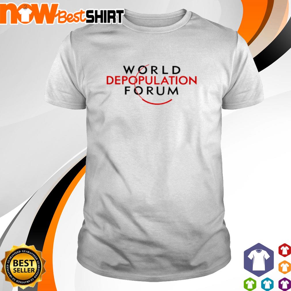 World Depopulation Forum shirt