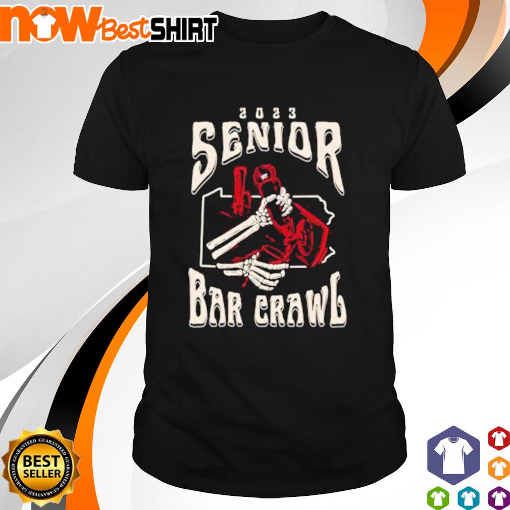 2023 Senior Bar Crawl shirt