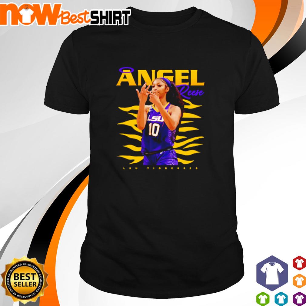 Angel Reese Womens Basketball LSU Tigresses shirt
