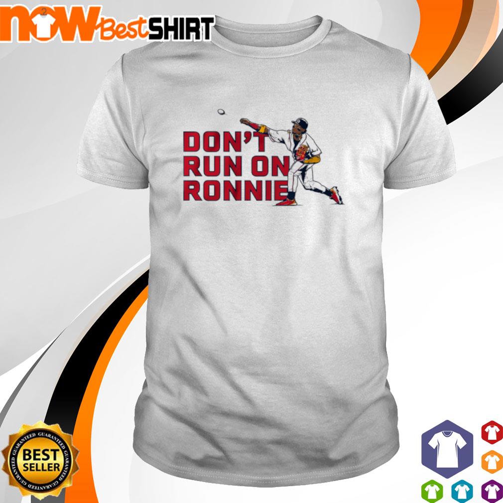 Don't run on Ronald Acuña Jr. ATL baseball shirt