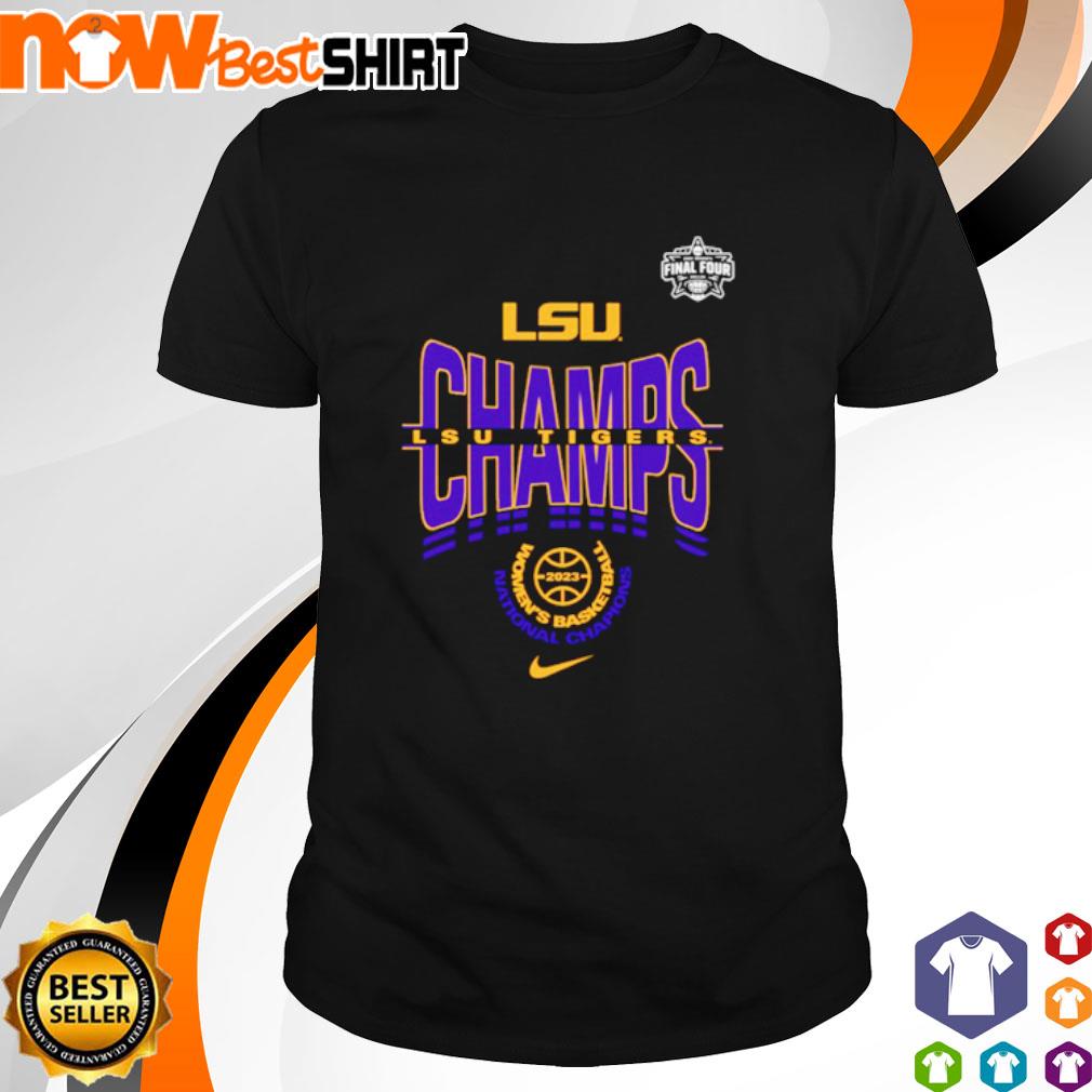 LSU Tigers Champs women's basketball shirt