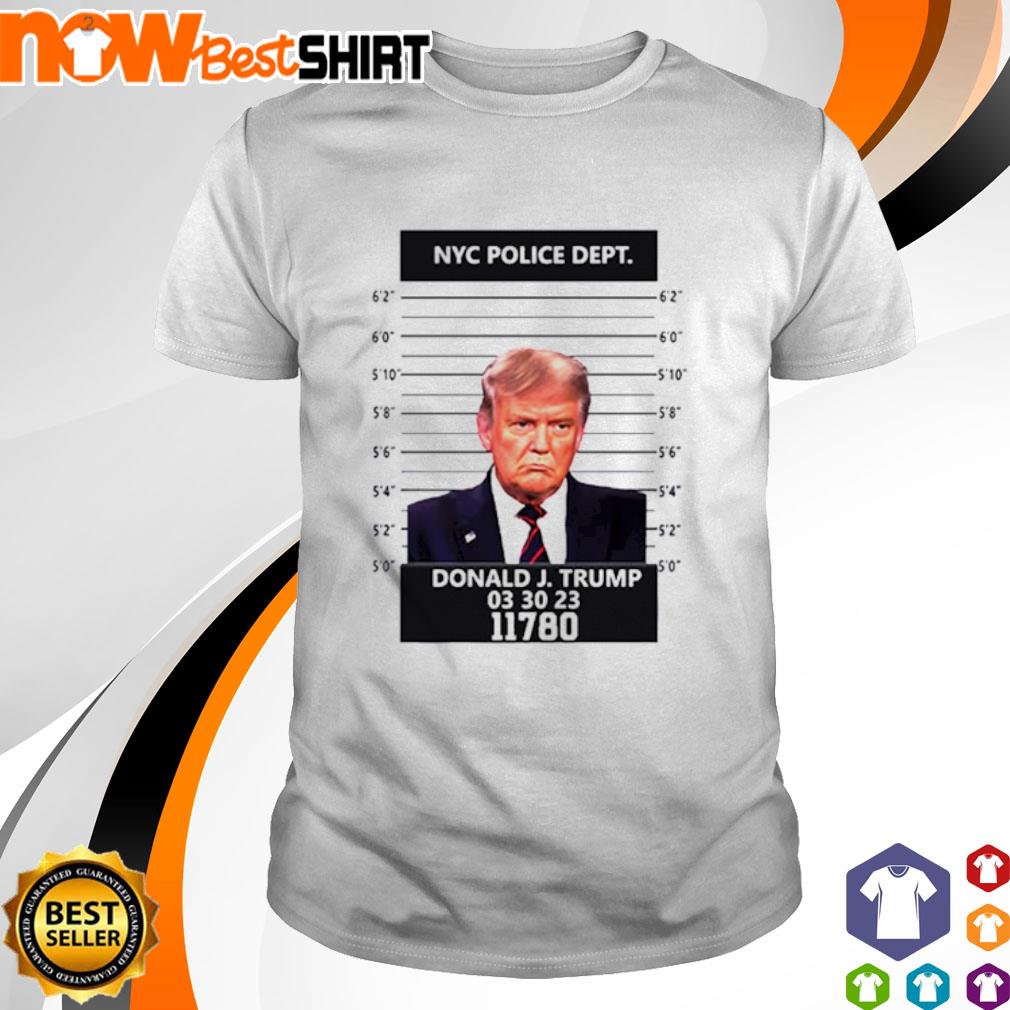 NYC Police dept Donald Trump 03 30 23 11780 shirt