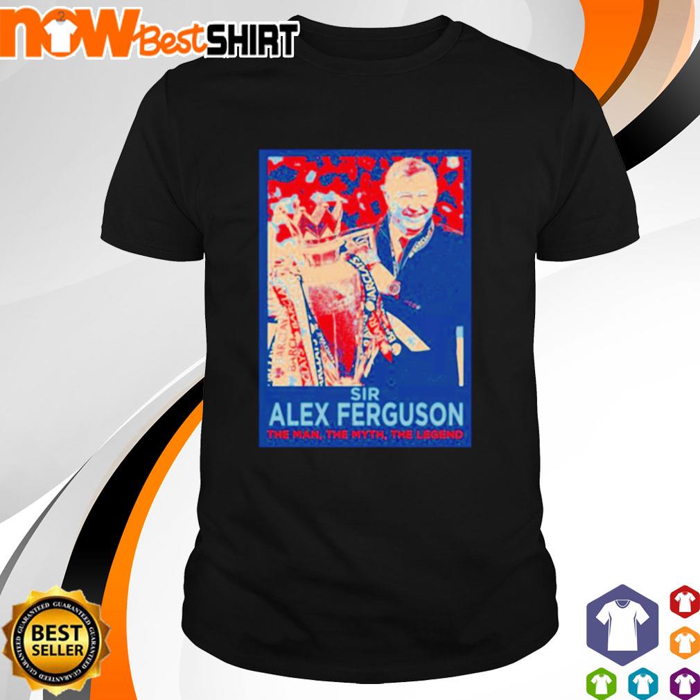 Sir Alex Ferguson Manchester United vintage shirt