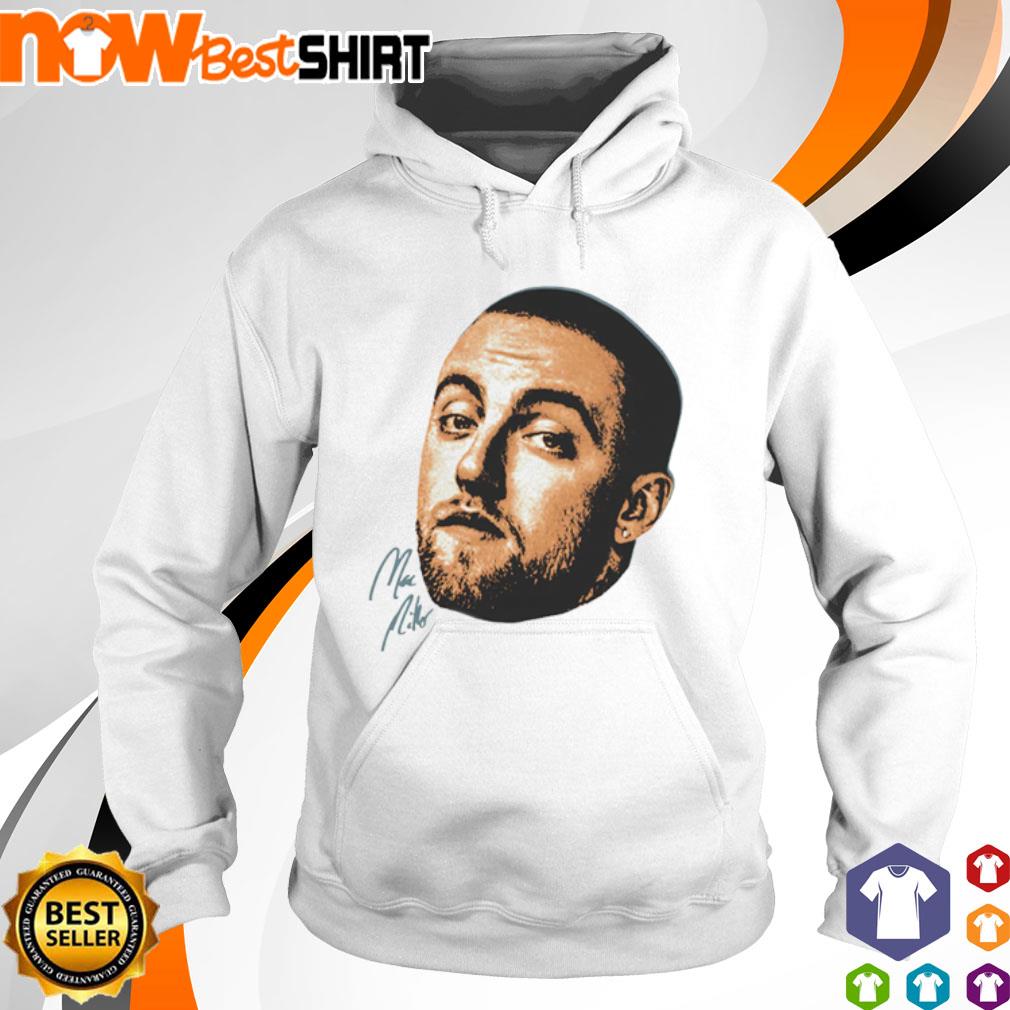 Big face Mac Miller signature s hoodie