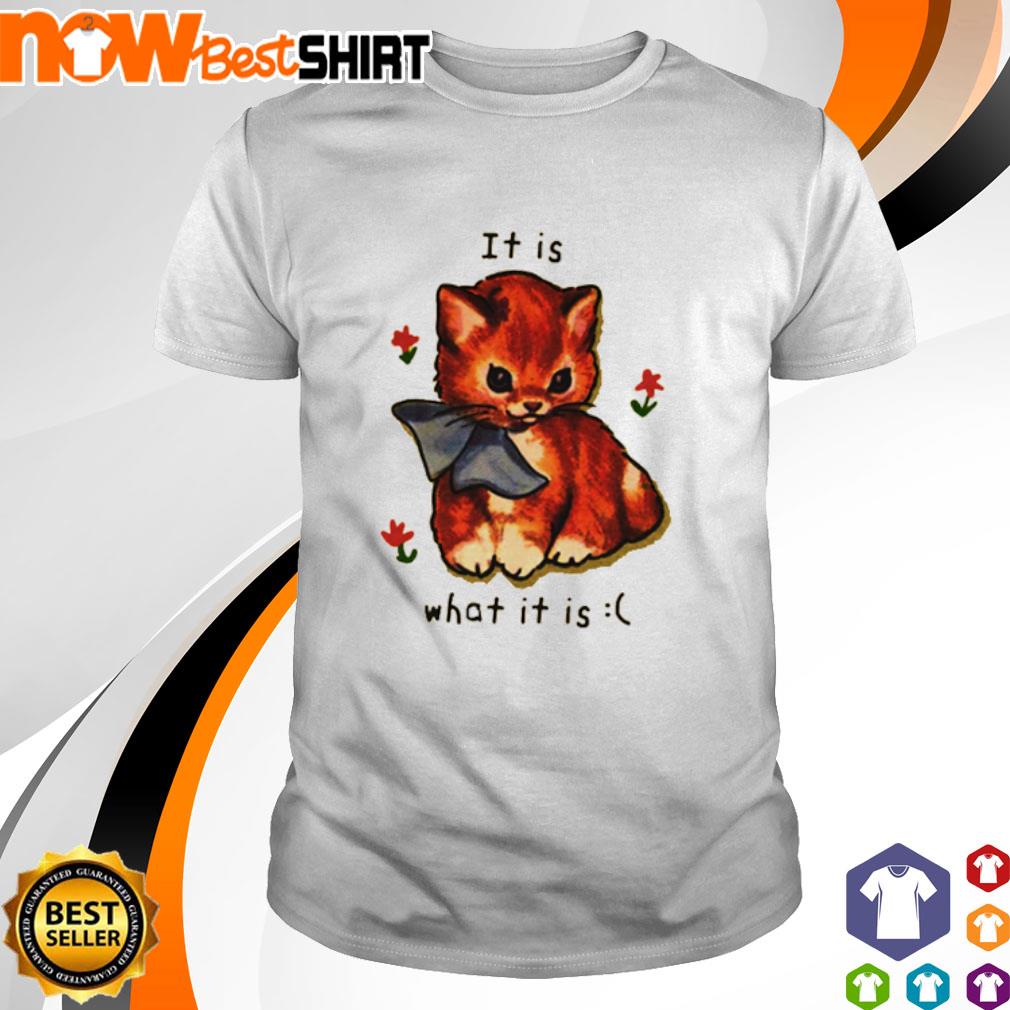 It is what it is Cat shirt
