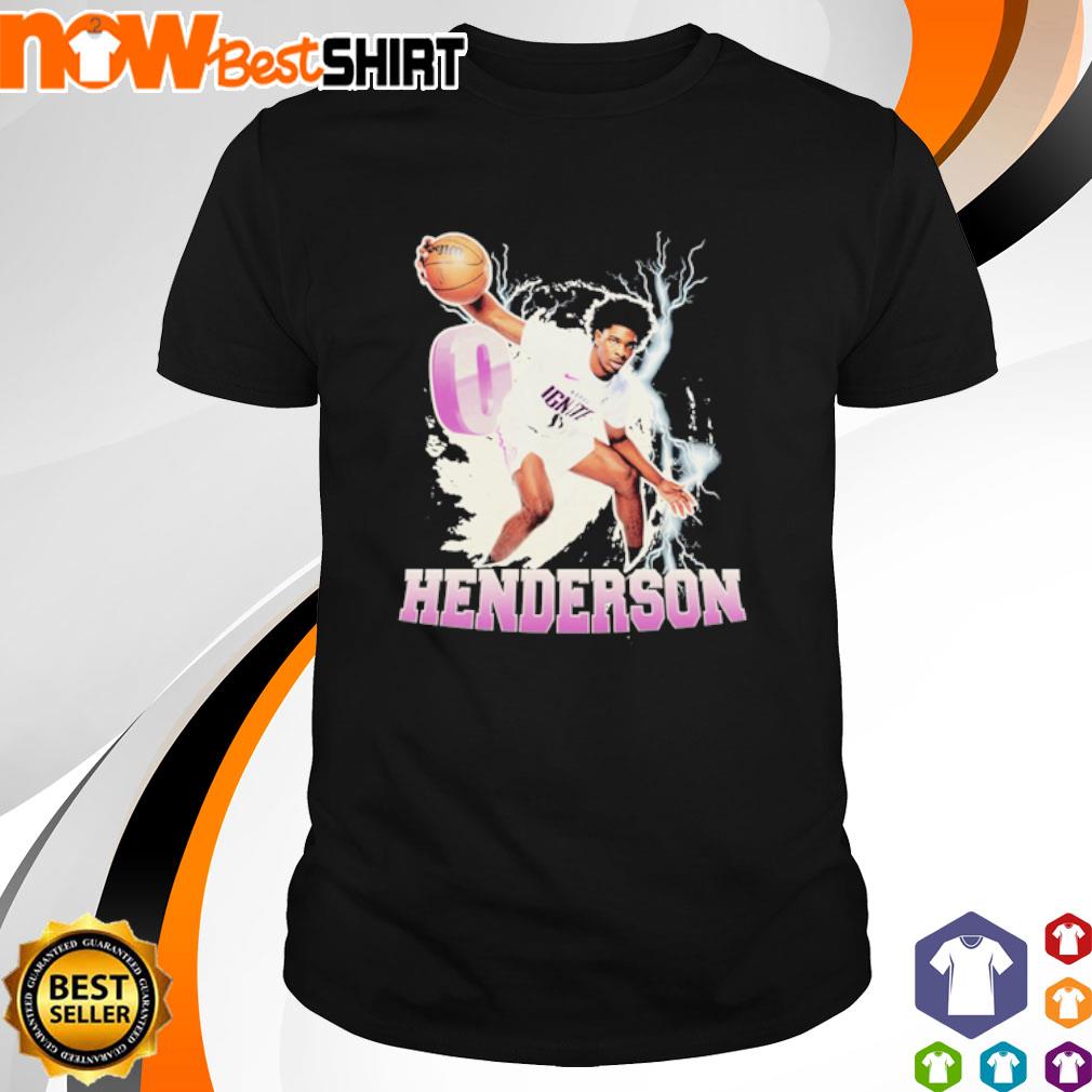 Scoot Henderson 0 NBA G league ignite player shirt