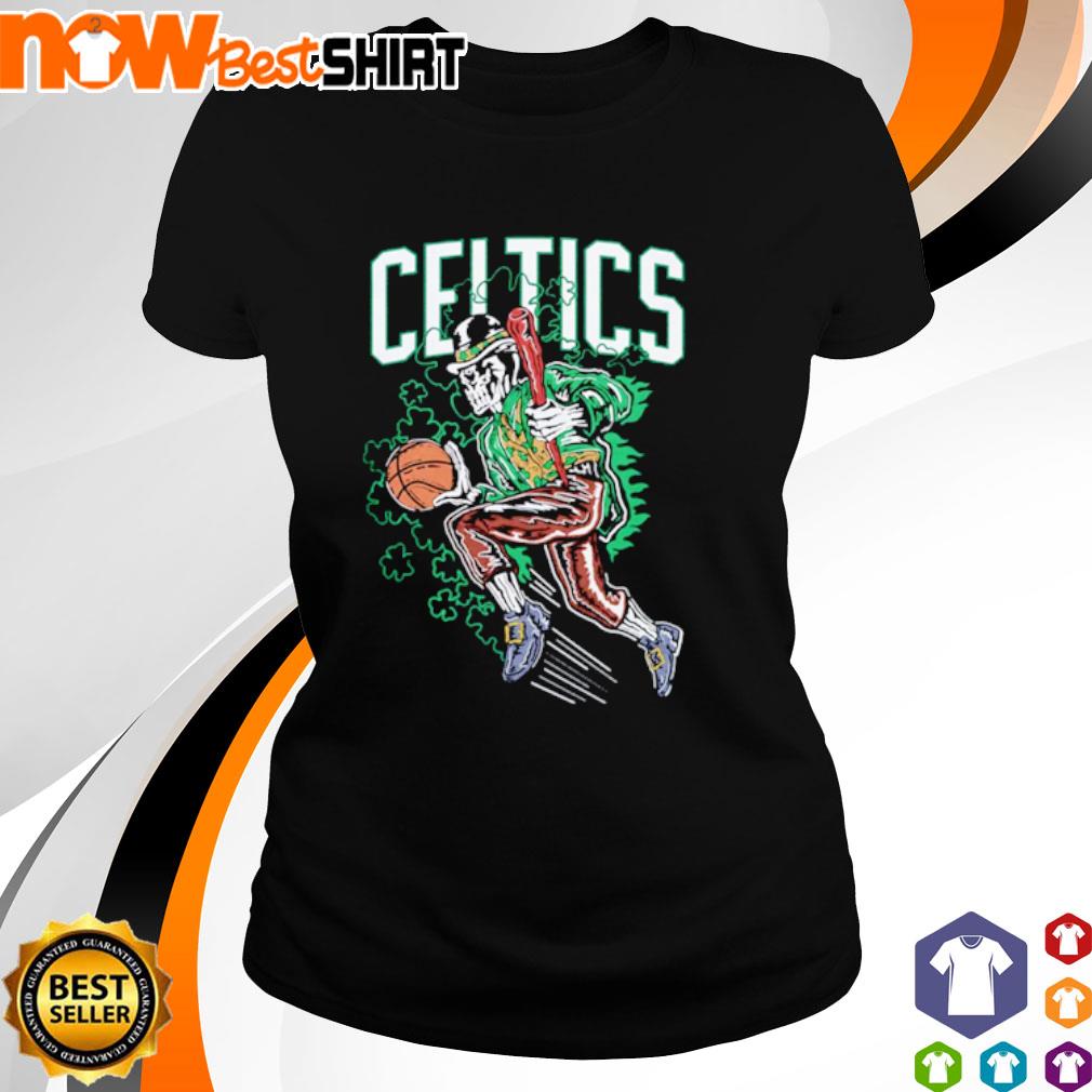 Ipeepz Warren Lotas Celtics Clover Boston NBA Shirt