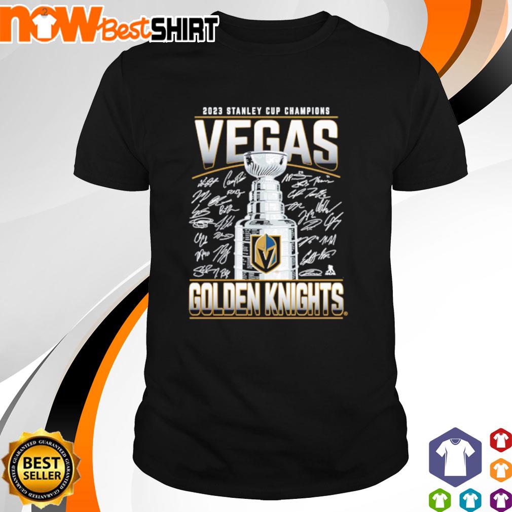 2023 Stanley cup champions Vegas Golden Knights signature shirt