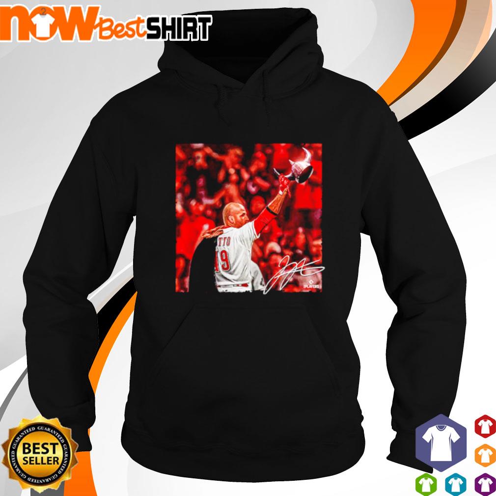 Joey Votto Viking curtain call Cincinnati Reds baseball signature shirt,  hoodie, sweater and v-neck t-shirt