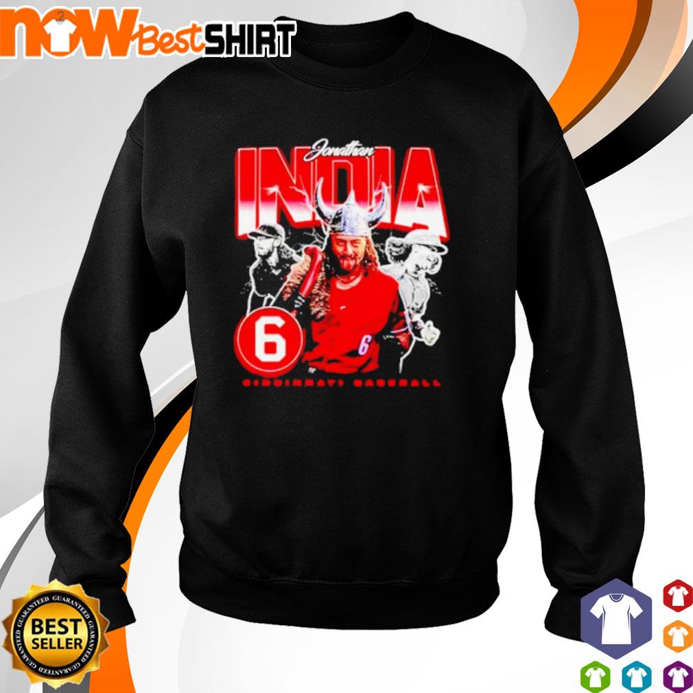 Official jonathan India Face Cincinnati Baseball T-Shirt, hoodie, tank top,  sweater and long sleeve t-shirt