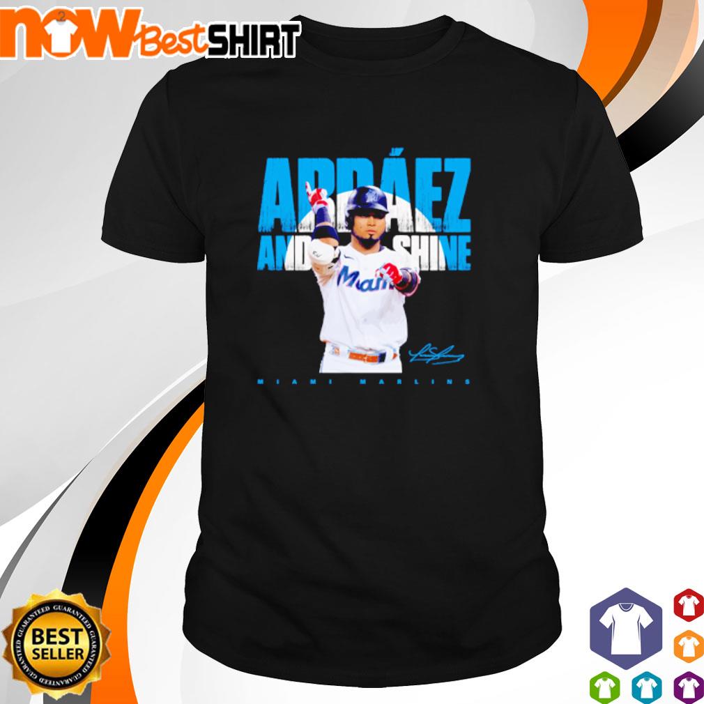 Luis Arraez Miami Marlins signature shirt