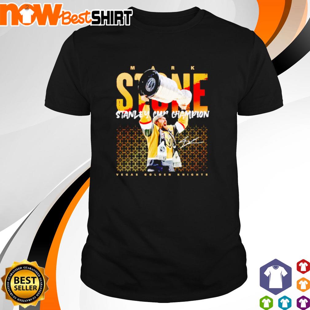 Mark Stone Vegas Golden Knights stanley cup champion signature shirt