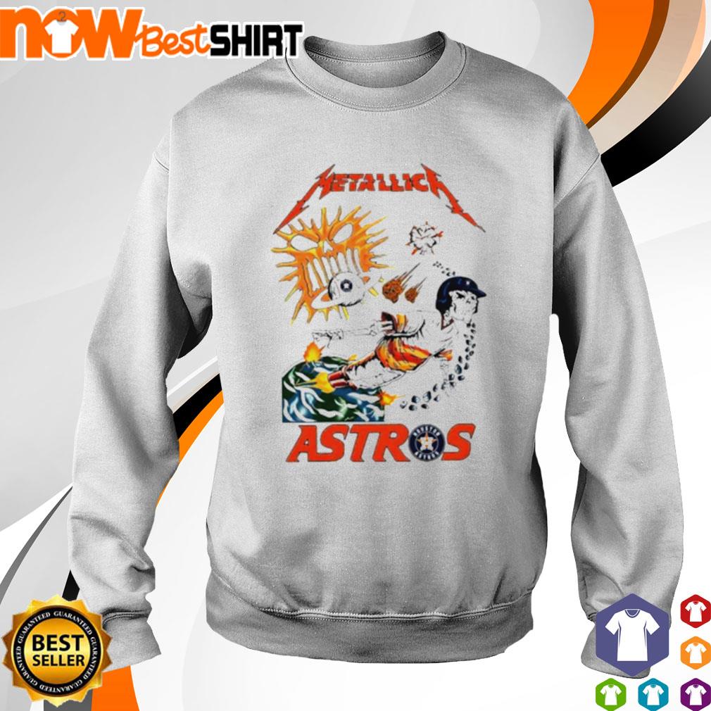 Metallica houston astros shirt, hoodie, sweater, long sleeve and tank top