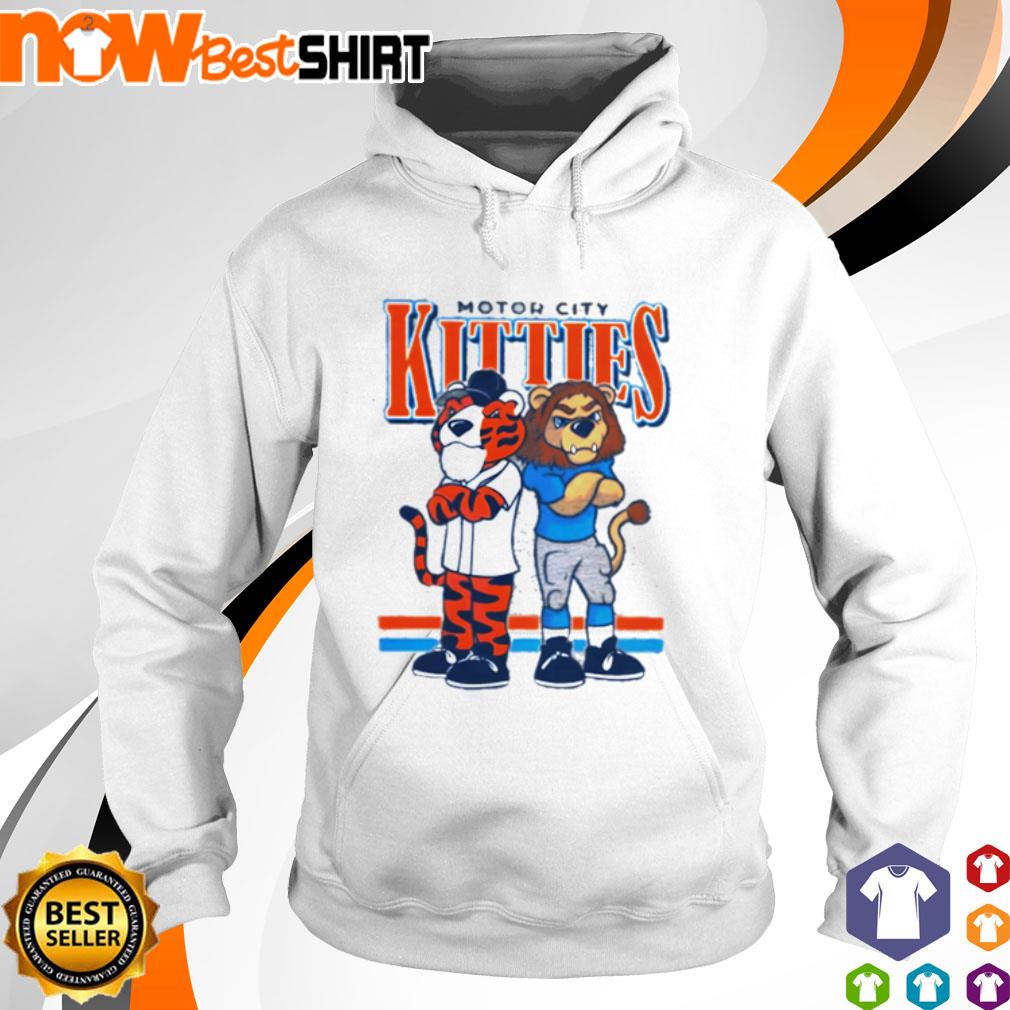 Motor city Kitties Tigers and Lions shirt, hoodie, sweatshirt and tank top
