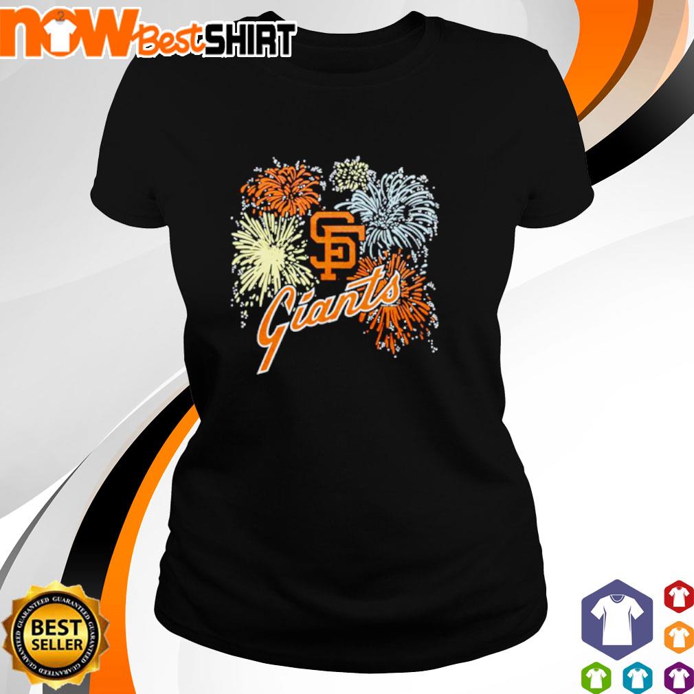 San Francisco Giants Fireworks 4th Of July 2023 T-shirt,Sweater, Hoodie,  And Long Sleeved, Ladies, Tank Top