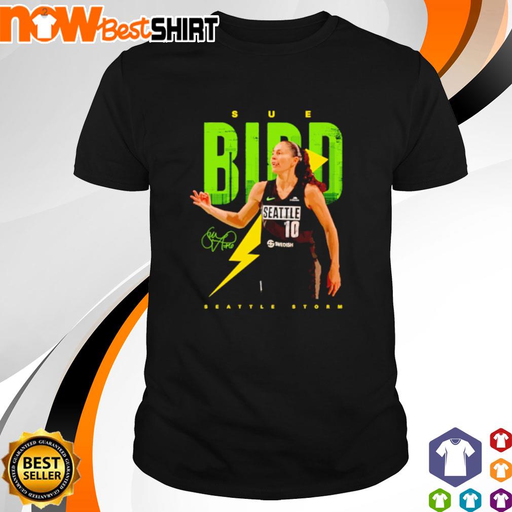 Sue Bird Seattle Storm signature shirt