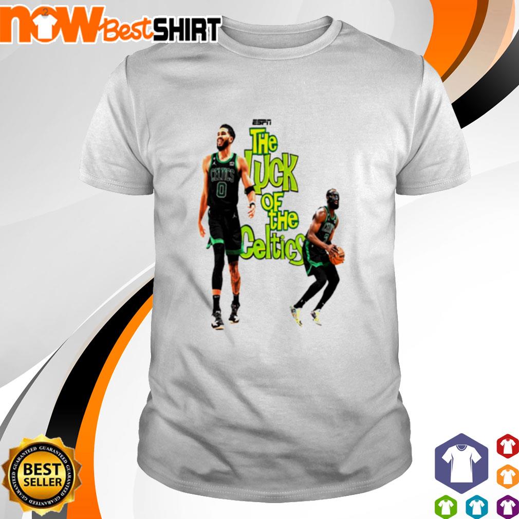 The luck of the Celtics shirt