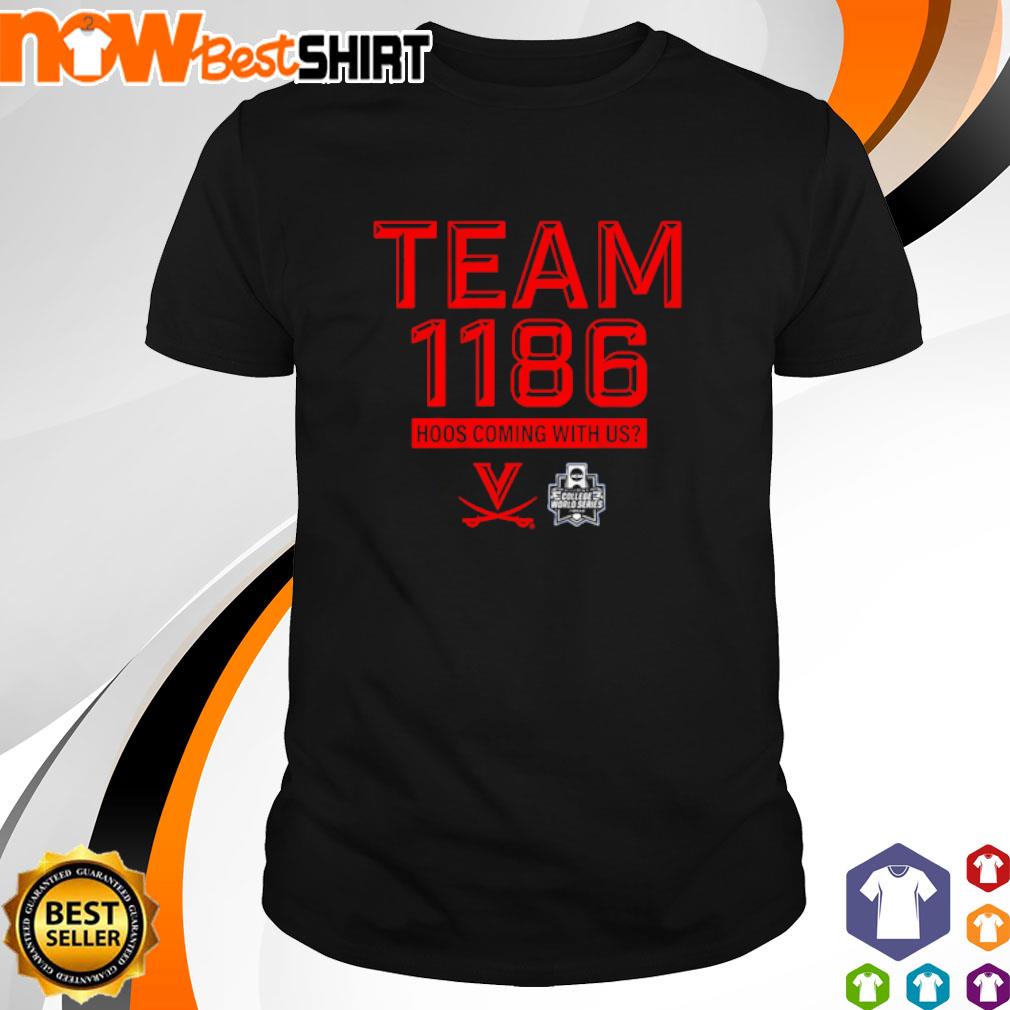 Virginia Baseball Team 1186 Series shirt