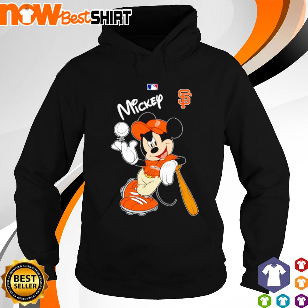 San francisco giants mickey mouse cartoon characters shirt