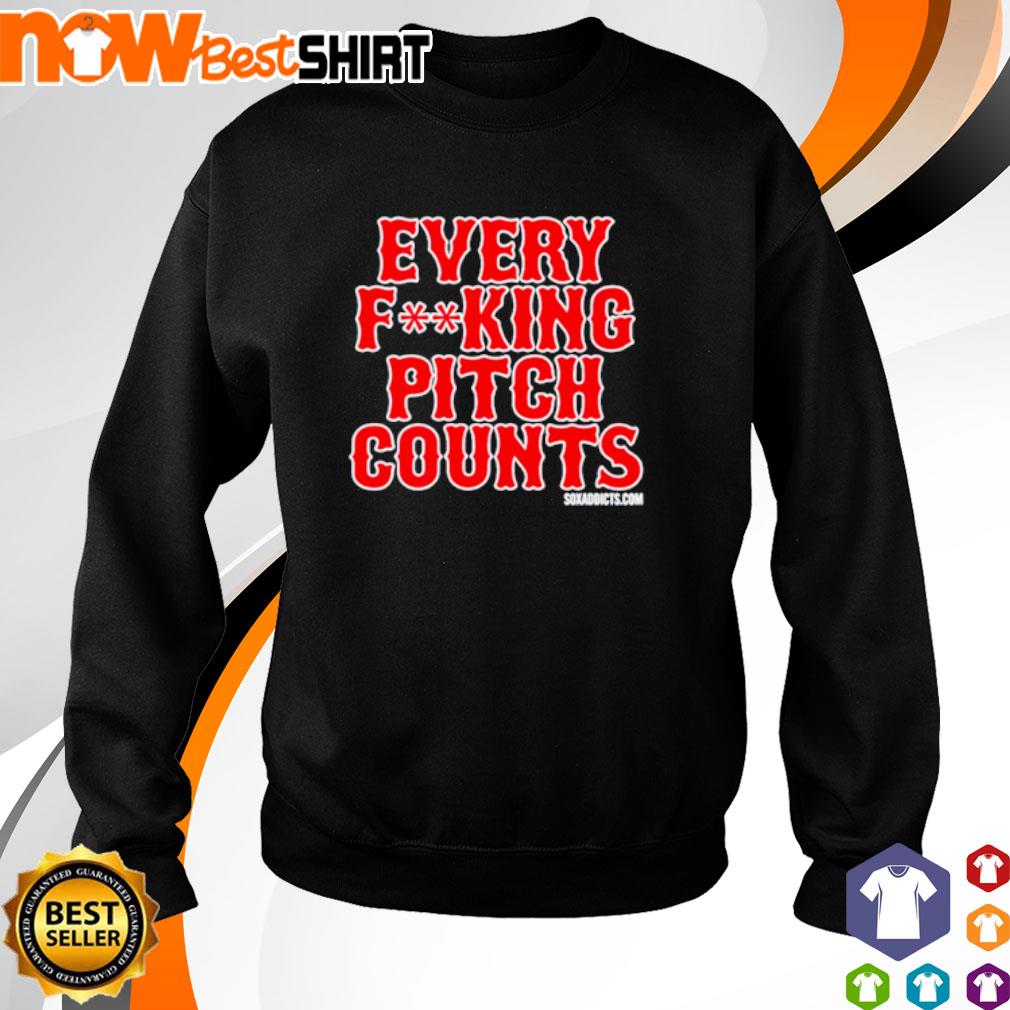 Alex Cora Every F*cking Pitch Counts Sweatshirt 